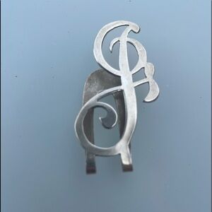 Vintage Sterling Silver Apollo Money Clip